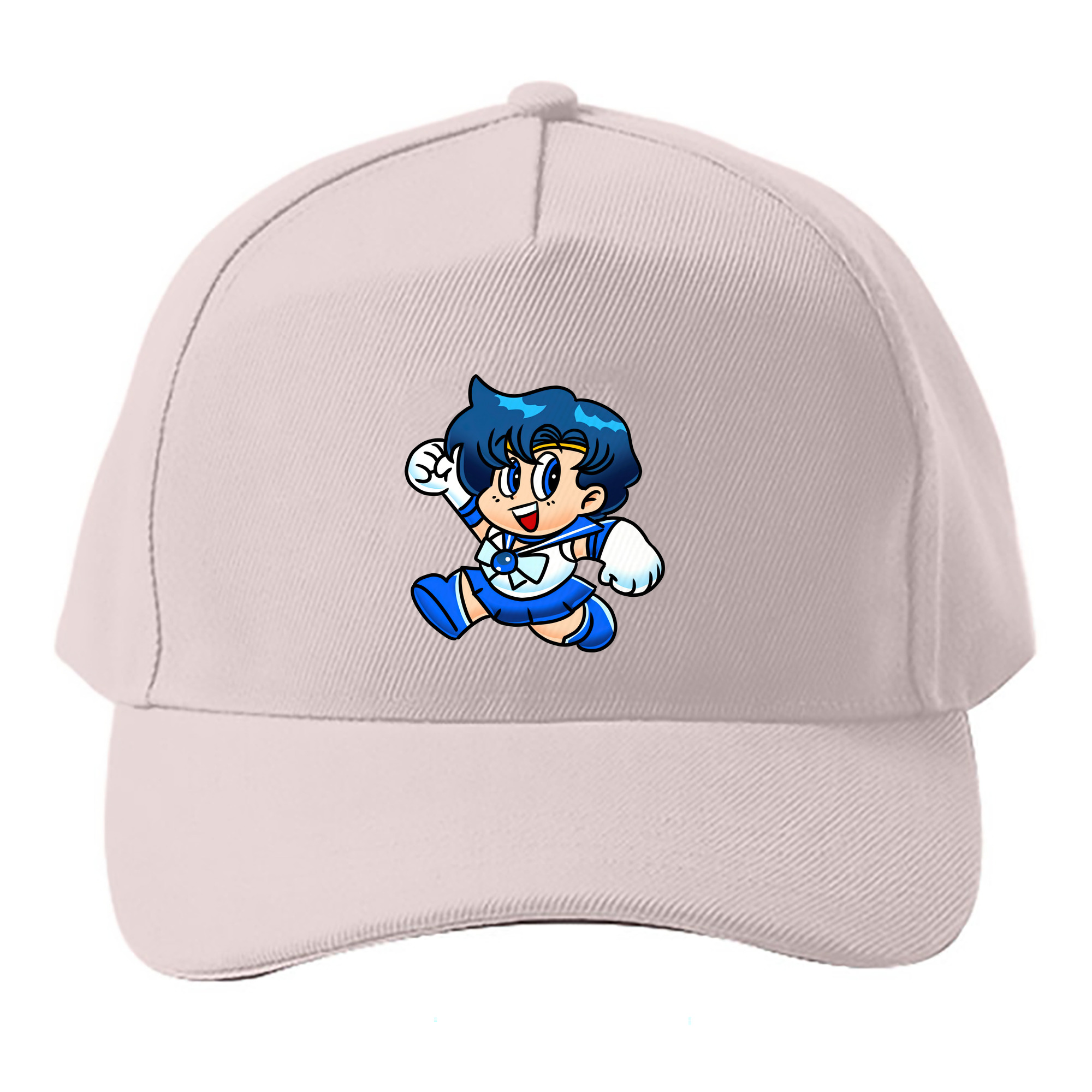 （画像用） 美少女戦士セーラームーン 水野 亜美 みずの あみ Sailor Moon Mizuno Ami ベースボールキャップ 綿100％ 男女兼用 帽子 スポーツ
